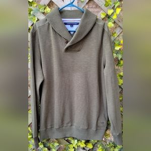 Tommy Hillfiger 2 button collar, zipper on sleeve L